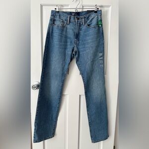 New! GAP Men's Classic Denim Mid-rise Straight Jeans 30x32